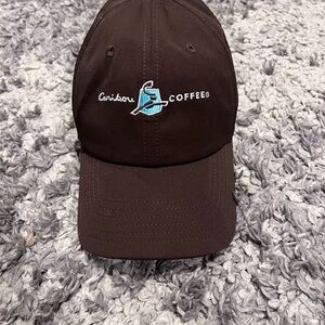 Caribou coffee Brown hat